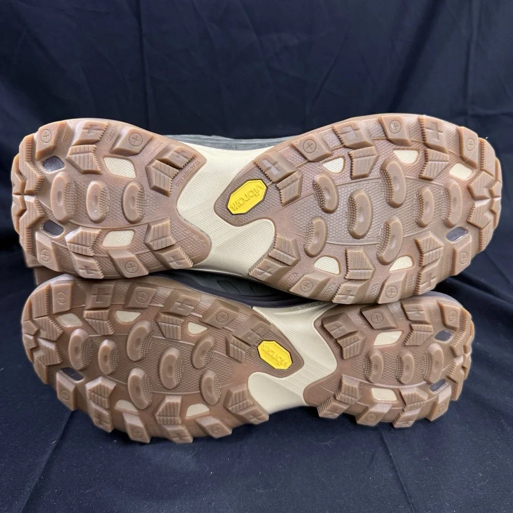 Merrell Men's Moab Speed 2 Leather Mid Size 8.5 Waterproof Hiking Boots Green